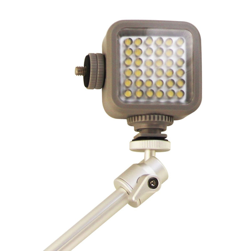 XSories XShine 19in Telescopic Pole w/ LED Spotlight for Action Cameras/GoPro - XSories - Simple Cell Shop, Free shipping from Maryland!
