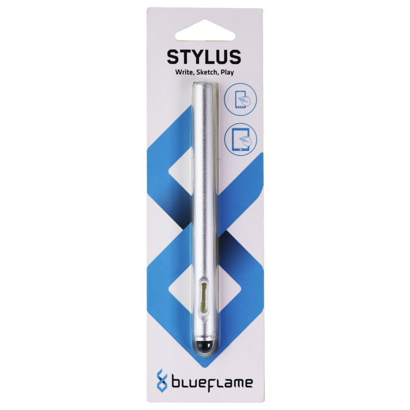 Blueflame Aluminum Capacitive Stylus for Touch Screen Devices - Silver - Blueflame - Simple Cell Shop, Free shipping from Maryland!