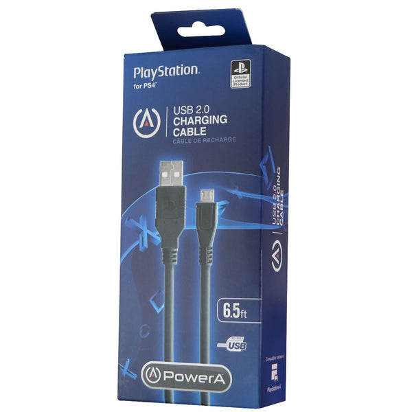 PowerA (CPFA122462-02) 6.5Ft USB Charging Cable for Micro USB Devices  - Black - PowerA - Simple Cell Shop, Free shipping from Maryland!