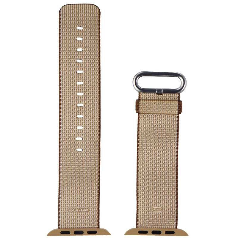 Apple 42mm Woven Nylon Band for Apple Watch 42mm/44mm - Toasted Coffee/Caramel - Apple - Simple Cell Shop, Free shipping from Maryland!