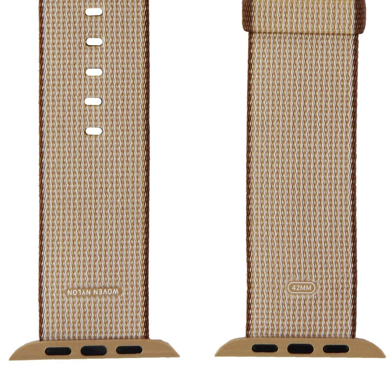 Apple 42mm Woven Nylon Band for Apple Watch 42mm/44mm - Toasted Coffee/Caramel - Apple - Simple Cell Shop, Free shipping from Maryland!