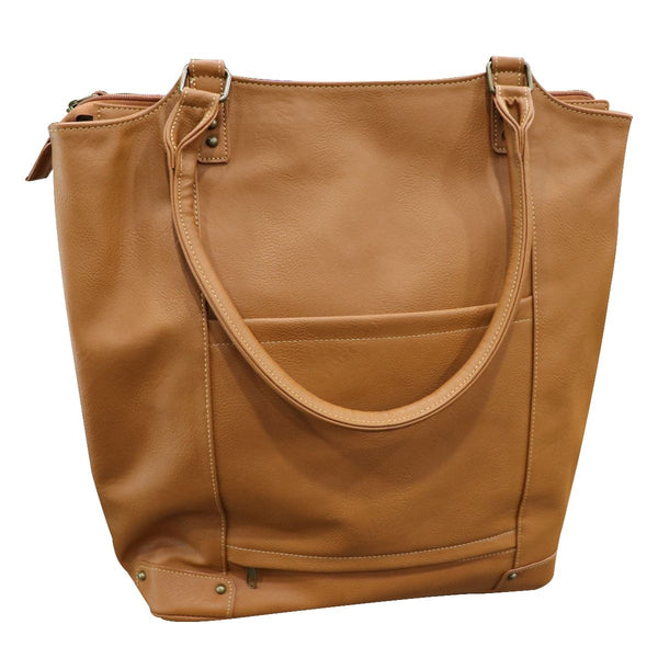 Solo Vestry 15.6-inch Laptop Bucket Tote - Tan - Solo New York - Simple Cell Shop, Free shipping from Maryland!