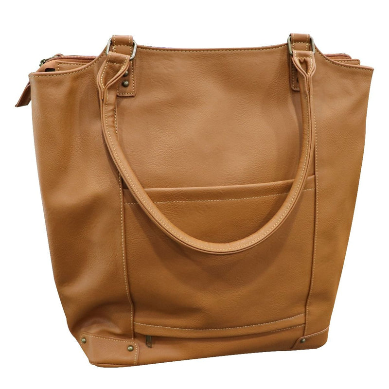 Solo Vestry 15.6-inch Laptop Bucket Tote - Tan - Solo New York - Simple Cell Shop, Free shipping from Maryland!