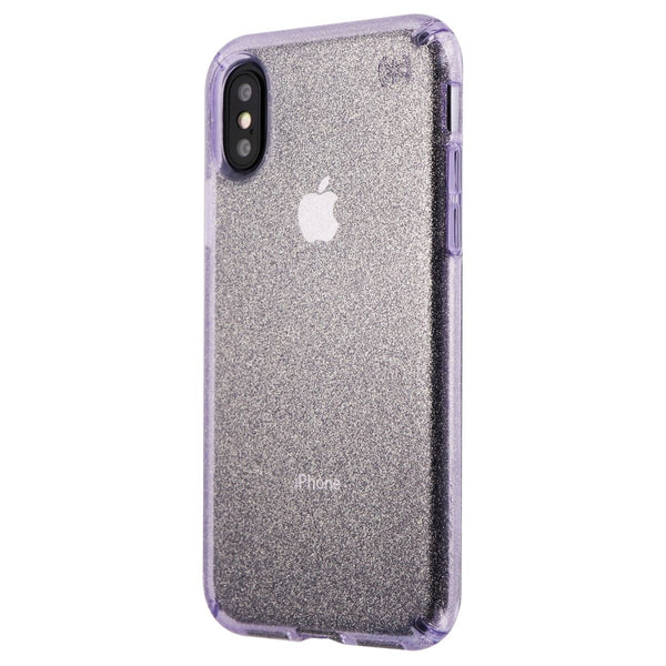 Speck Presidio Clear+Glitter Case for iPhone Xs/X - Purple Sparkles - Speck - Simple Cell Shop, Free shipping from Maryland!