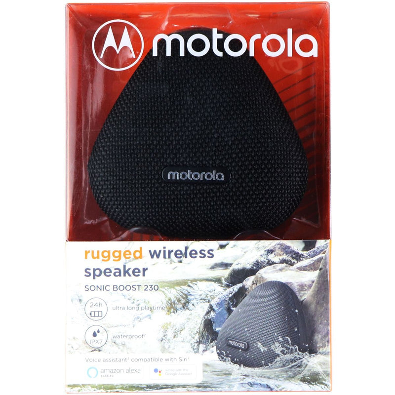 Motorola Sonic Boost 230 Waterproof IPX7 Bluetooth Portable Speaker - Black - Motorola - Simple Cell Shop, Free shipping from Maryland!