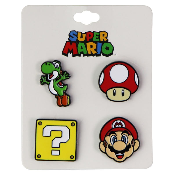 Super Mario Enamel Pin Set (4 Pins) - Nintendo - Simple Cell Shop, Free shipping from Maryland!