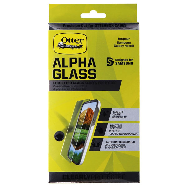 OtterBox Alpha Series Glass Screen Protector for Samsung Galaxy Note8 - Clear - OtterBox - Simple Cell Shop, Free shipping from Maryland!