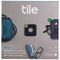 Tile Pro Bluetooth Item Tracker with Smartphone App (2 Pack) - Black (RT-15002) - Tile - Simple Cell Shop, Free shipping from Maryland!
