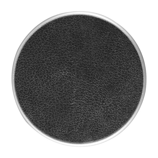 PopSockets Grip & Stand for Phones and Tablets - Black Vegan Leather / Silver - PopSockets - Simple Cell Shop, Free shipping from Maryland!