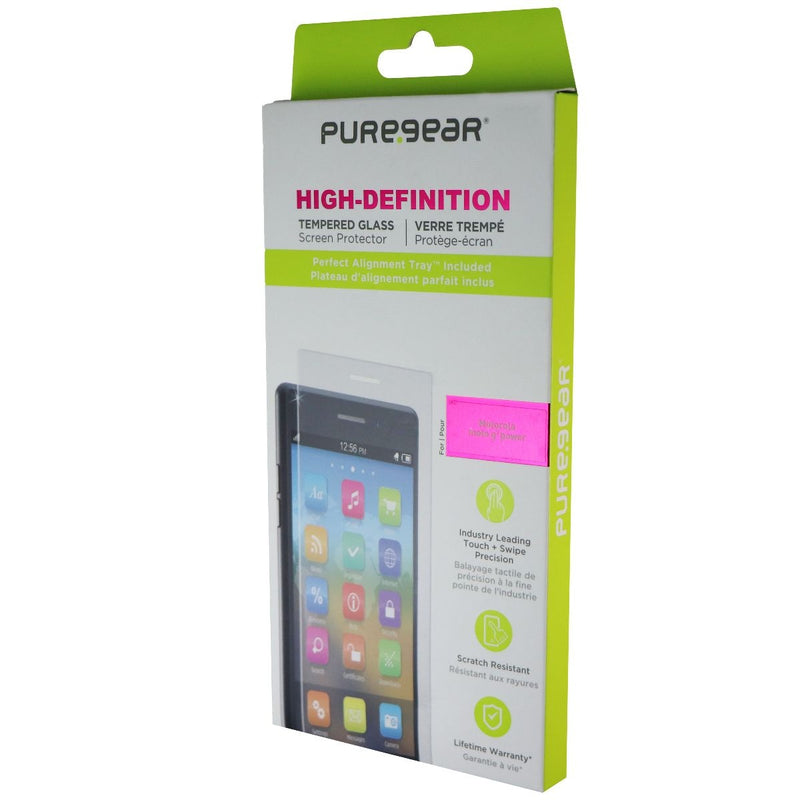 PureGear HD Tempered Glass and Alignment Tray for Motorola Moto G7 Power - Clear - PureGear - Simple Cell Shop, Free shipping from Maryland!