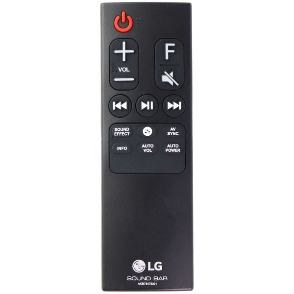 LG Sound Bar OEM Remote Control - Black (AKB75475301) - LG - Simple Cell Shop, Free shipping from Maryland!