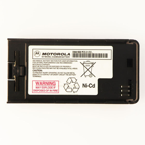 Motorola Nickel-Cadmium OEM Rechargeable Battery (SNN4180B) 6V - Motorola - Simple Cell Shop, Free shipping from Maryland!