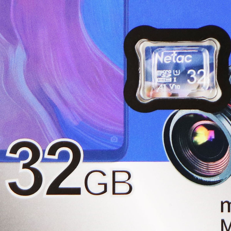 Netac 32GB microSDHC 90MB/s Class 10 UHS-1 A1 Memory Card - Netac - Simple Cell Shop, Free shipping from Maryland!