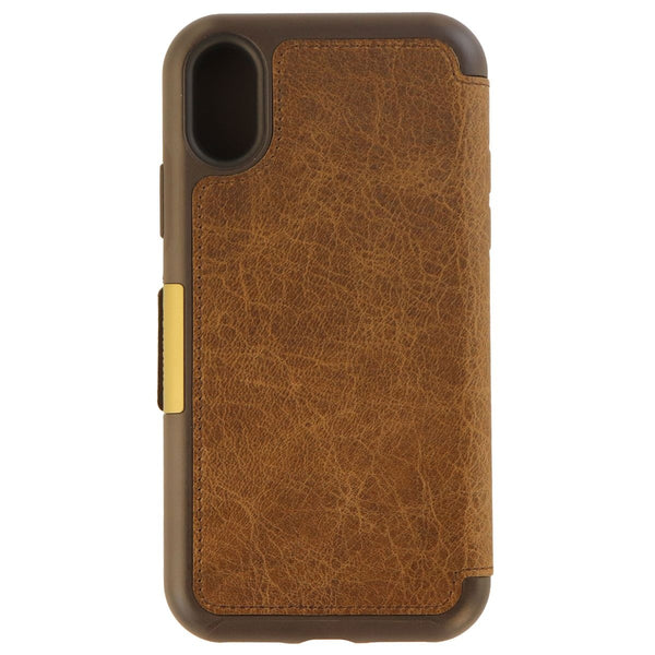 OtterBox Strada Series Genuine Leather Folio Case for iPhone X - Espresso Brown - OtterBox - Simple Cell Shop, Free shipping from Maryland!