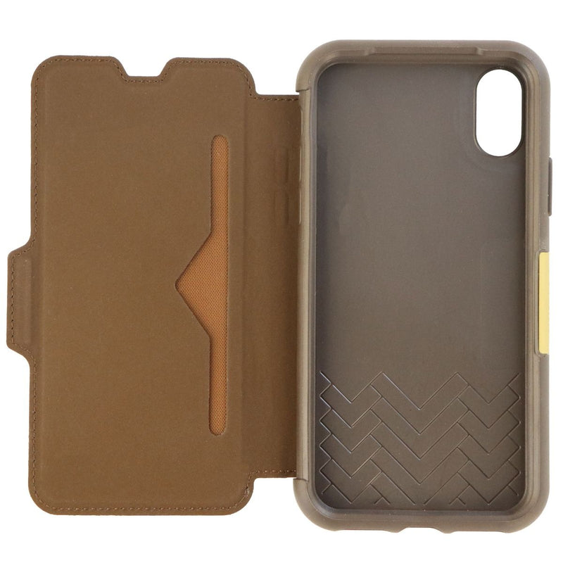 OtterBox Strada Series Genuine Leather Folio Case for iPhone X - Espresso Brown - OtterBox - Simple Cell Shop, Free shipping from Maryland!