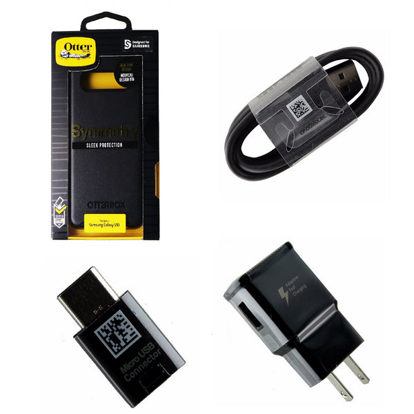 OEM Adapter and Cable KIT w/ Black OtterBox Symmetry Case for Samsung Galaxy S10 - OtterBox - Simple Cell Shop, Free shipping from Maryland!