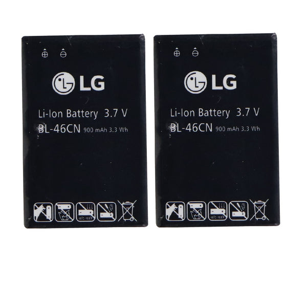 KIT 2x LG A340 900 mAh Battery - BL-46CN OEM - LG - Simple Cell Shop, Free shipping from Maryland!