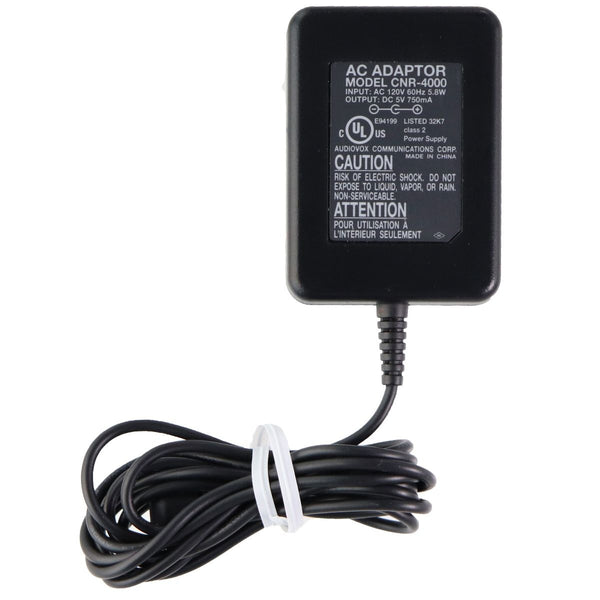 AudioVox (CNR-4000) Wall Charger Power Supply 5V 750mA - Black - Audiovox - Simple Cell Shop, Free shipping from Maryland!