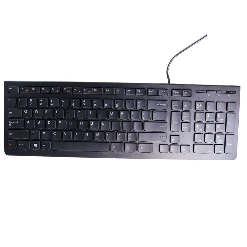 Lenovo Wired Flat Keyboard - Black (KB4721) - Lenovo - Simple Cell Shop, Free shipping from Maryland!
