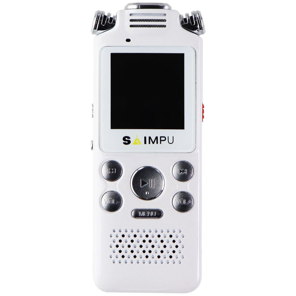 SAIMPU Digital Voice Recorder 16gb Dictaphone - White - SAIMPU - Simple Cell Shop, Free shipping from Maryland!