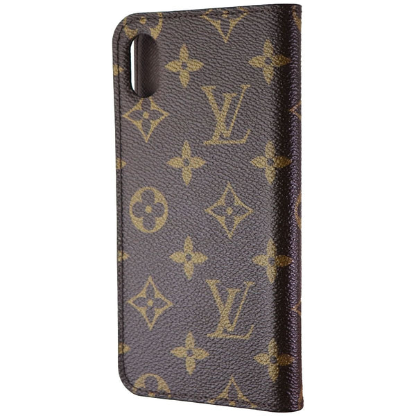 Louis Vuitton Folio Wallet Case for Apple iPhone Xs Max - Brown (8C4128) - Louis Vuitton - Simple Cell Shop, Free shipping from Maryland!