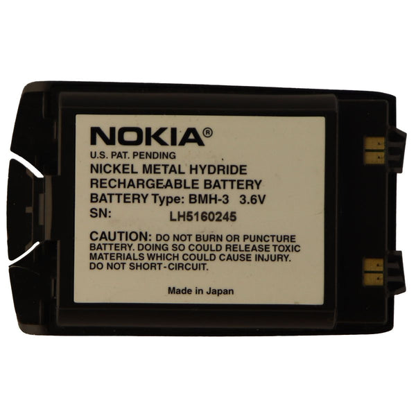 Nokia BMH-3 3.6v Nickel Metal Hydride Battery for Nokia Devices - Black - Nokia - Simple Cell Shop, Free shipping from Maryland!