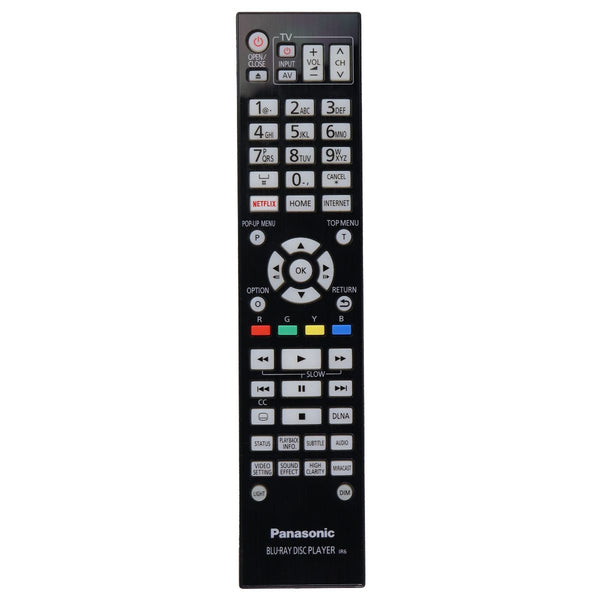 Panasonic OEM Blu-Ray Disc Player Remote Control - Black (N2QAYA000131) - Panasonic - Simple Cell Shop, Free shipping from Maryland!