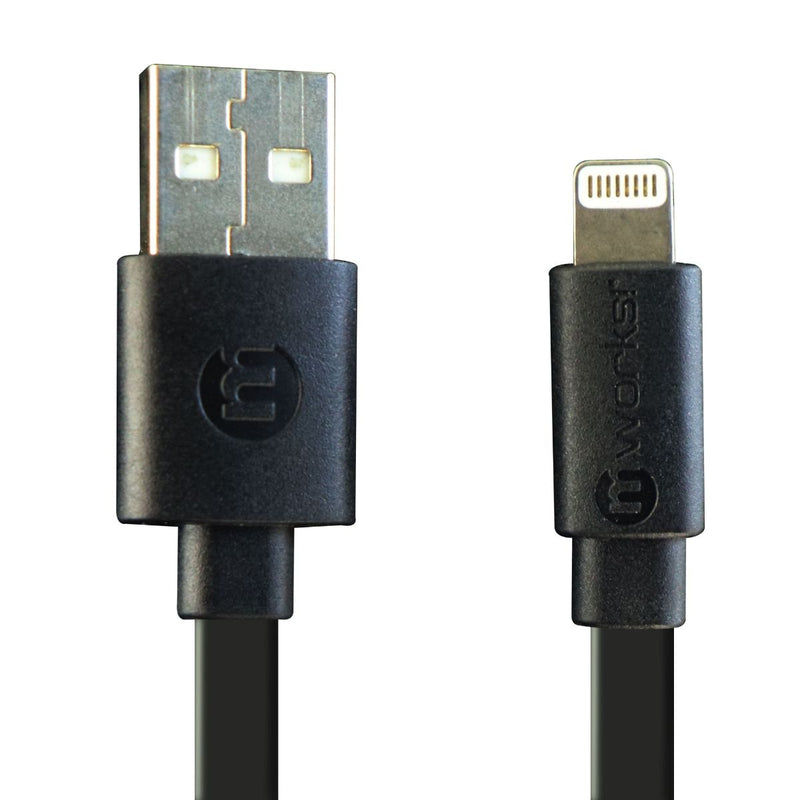 mWorks! (6-Foot) USB to 8-Pin Charge and Sync Cable - Black - mWorks! - Simple Cell Shop, Free shipping from Maryland!