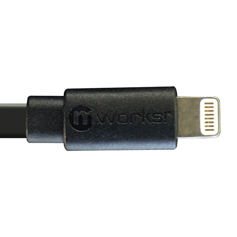 mWorks! (6-Foot) USB to 8-Pin Charge and Sync Cable - Black - mWorks! - Simple Cell Shop, Free shipping from Maryland!
