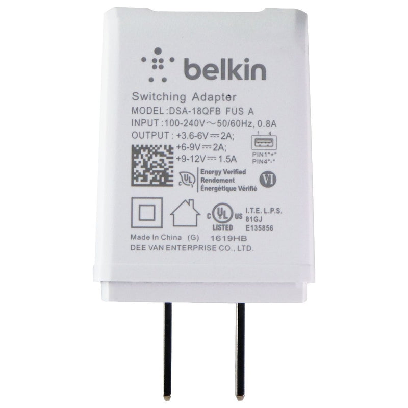 Belkin (DSA-18QFB FUS A) Fast Adapter for USB Devices - White - Belkin - Simple Cell Shop, Free shipping from Maryland!