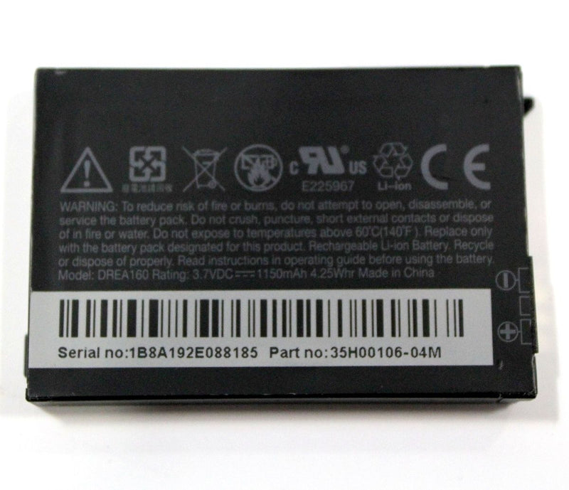 HTC DREA160 3.7v 1150mAh Lithium Ion Battery for HTC G1 - Black - HTC - Simple Cell Shop, Free shipping from Maryland!