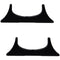 Nintendo Wii U Black Console Holder Vertical Stand - Black - WUP-009