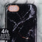 Habitu Sahara Marble Case for Apple iPhone SE (2020) / iPhone 8 / 7/ 6s - Black - Habitu - Simple Cell Shop, Free shipping from Maryland!