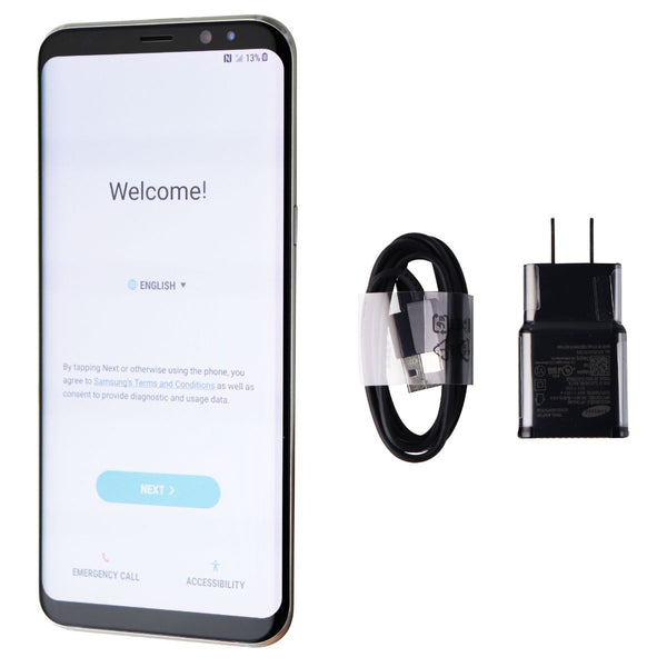 Samsung Galaxy S8+ Smartphone (SM-G955U) GSM Only - 64GB / Arctic Silver - Samsung - Simple Cell Shop, Free shipping from Maryland!