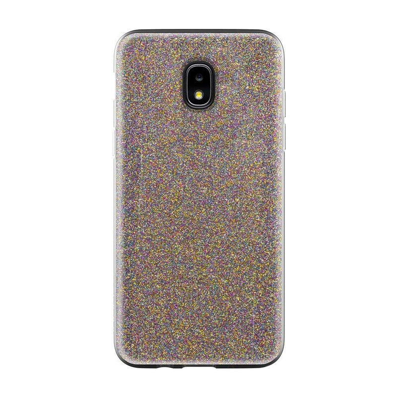 Incipio Design Series Flexible Gel Case for Galaxy J3 (2018) - Multi-Glitter - Incipio - Simple Cell Shop, Free shipping from Maryland!