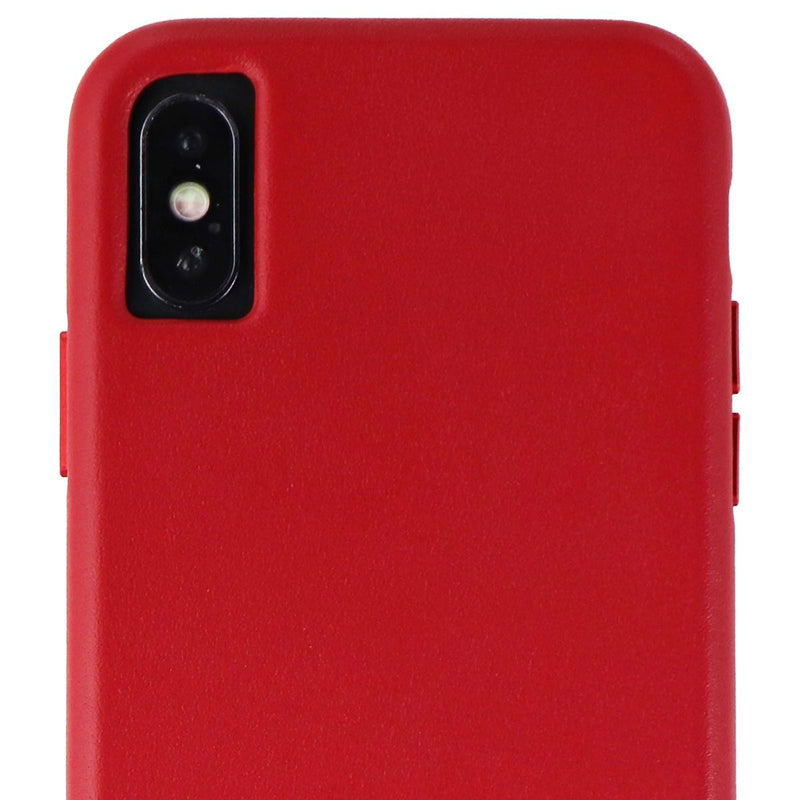 Case-Mate Barely There Leather Slim Case for iPhone XS / X - Cardinal Leather - Case-Mate - Simple Cell Shop, Free shipping from Maryland!