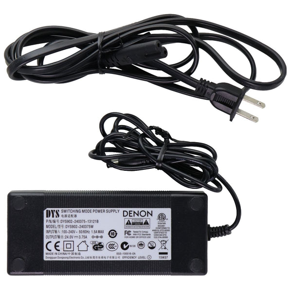 DENON (24V/3.75A) Switching Mode Power Supply Charger/Adapter (DYS902-240375W) - Denon - Simple Cell Shop, Free shipping from Maryland!