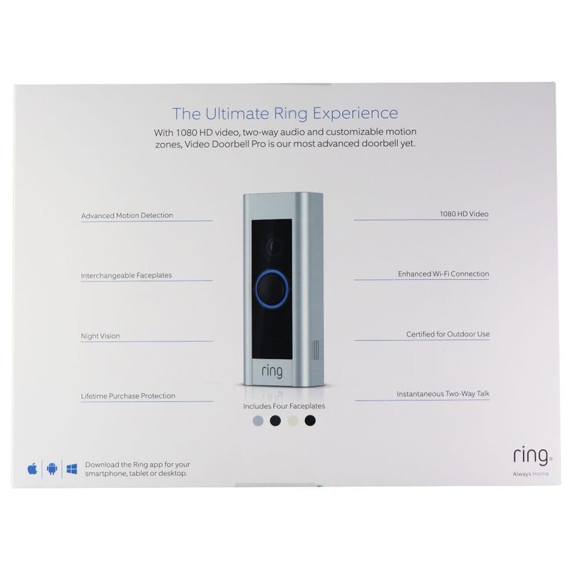 Ring Video Doorbell Pro Series 1080p Wi-Fi Security Camera with 4 Colors - Ring - Simple Cell Shop, Free shipping from Maryland!