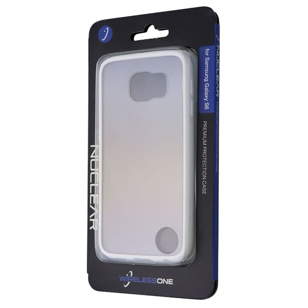 Wireless One Nuclear Series Hybrid Case for Samsung Galaxy S6 - Clear/White - Wireless One - Simple Cell Shop, Free shipping from Maryland!