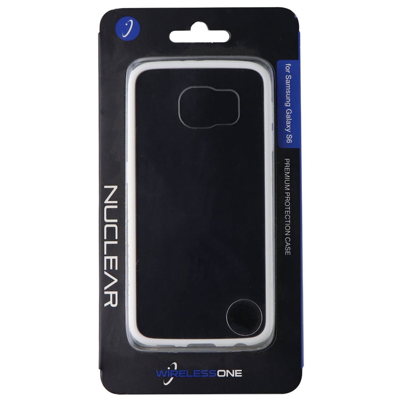 Wireless One Nuclear Series Hybrid Case for Samsung Galaxy S6 - Clear/White - Wireless One - Simple Cell Shop, Free shipping from Maryland!