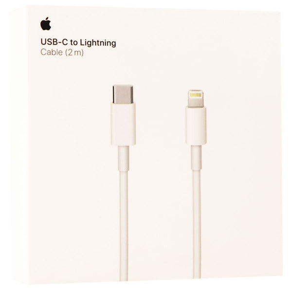 Apple (MKQ42AM/A) 2M Charge and Sync Data Cable for iPhones - White - Apple - Simple Cell Shop, Free shipping from Maryland!
