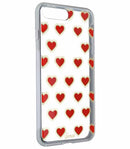 Sonix Clear Coat Hybrid Case Cover for Apple iPhone 7 / 8 Plus - Clear / Hearts - Sonix - Simple Cell Shop, Free shipping from Maryland!