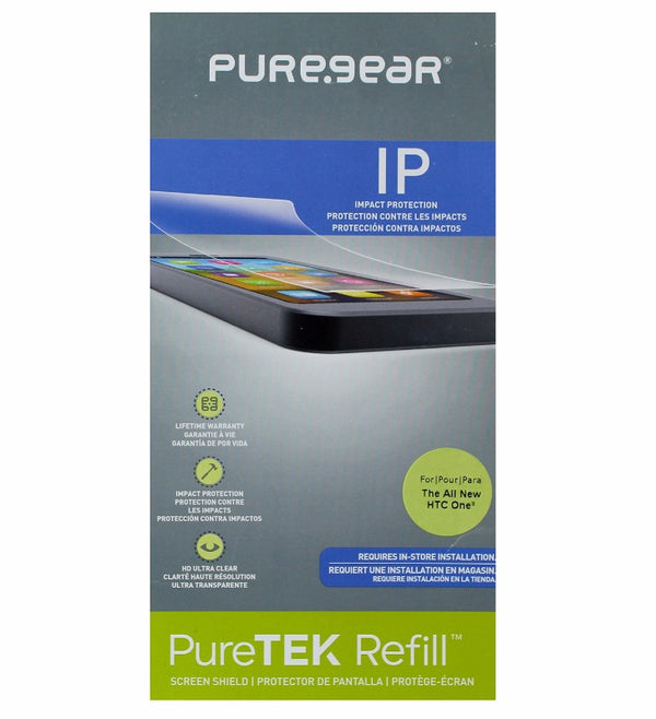Puregear PureTek Hi Impact HD Refill Screen Protector for HTC One M9 - Clear - PureGear - Simple Cell Shop, Free shipping from Maryland!