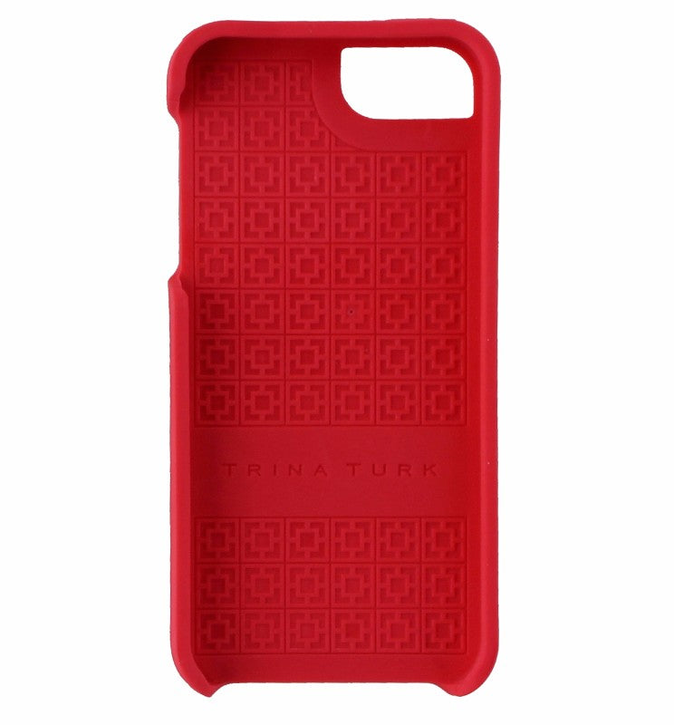 Trina Turk Dual Layer Case Cover for iPhone 5C - Black and White Squares/Pink - M-Edge - Simple Cell Shop, Free shipping from Maryland!