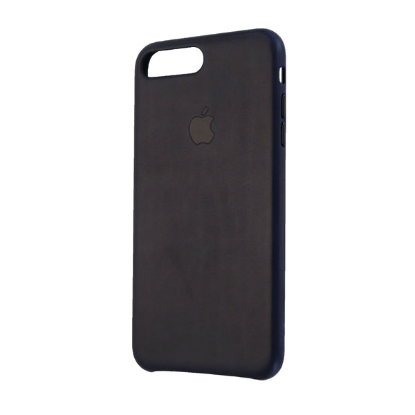 Apple Leather Case Cover for Apple iPhone 8 Plus 7 Plus - Midnight Blue - Apple - Simple Cell Shop, Free shipping from Maryland!