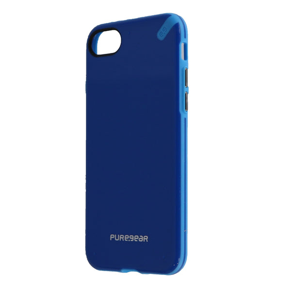 PureGear Slim Shell Series Hard Case Cover for iPhone 8 7 - Blue/Light Blue - PureGear - Simple Cell Shop, Free shipping from Maryland!