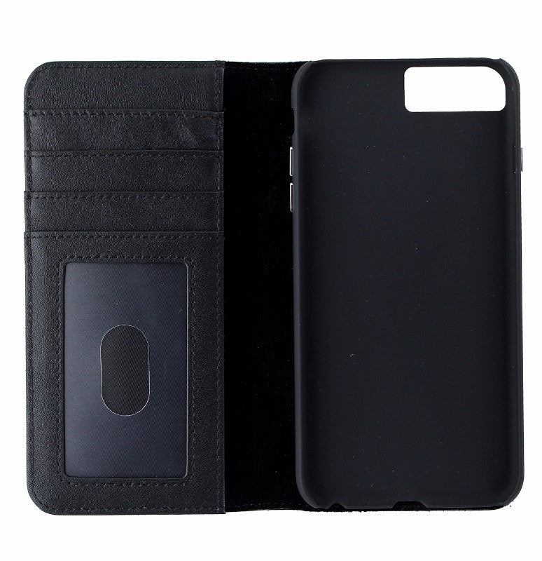 Case-Mate Leather Wallet Folio Protective Case Cover iPhone 7 6s 6 Plus - Black - Case-Mate - Simple Cell Shop, Free shipping from Maryland!