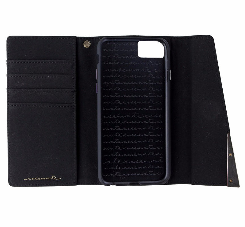 Case-Mate Leather Folio Wristlet Case for Apple iPhone 7 / 6s / 6 - Black - Case-Mate - Simple Cell Shop, Free shipping from Maryland!