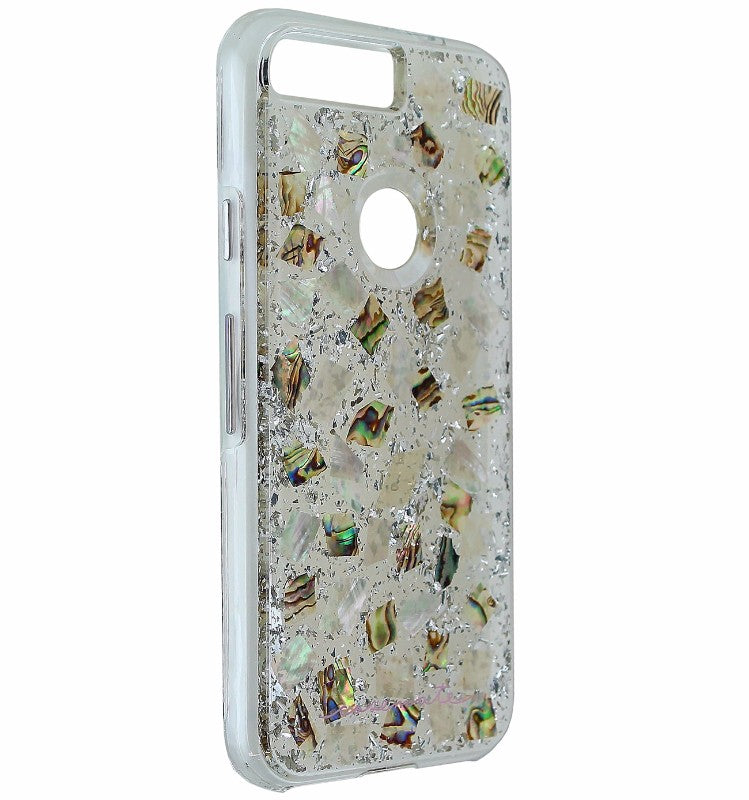 Case-Mate Karat Pearl Slim Case Cover Google Pixel XL 5.5 - Clear / Silver Flake - Case-Mate - Simple Cell Shop, Free shipping from Maryland!