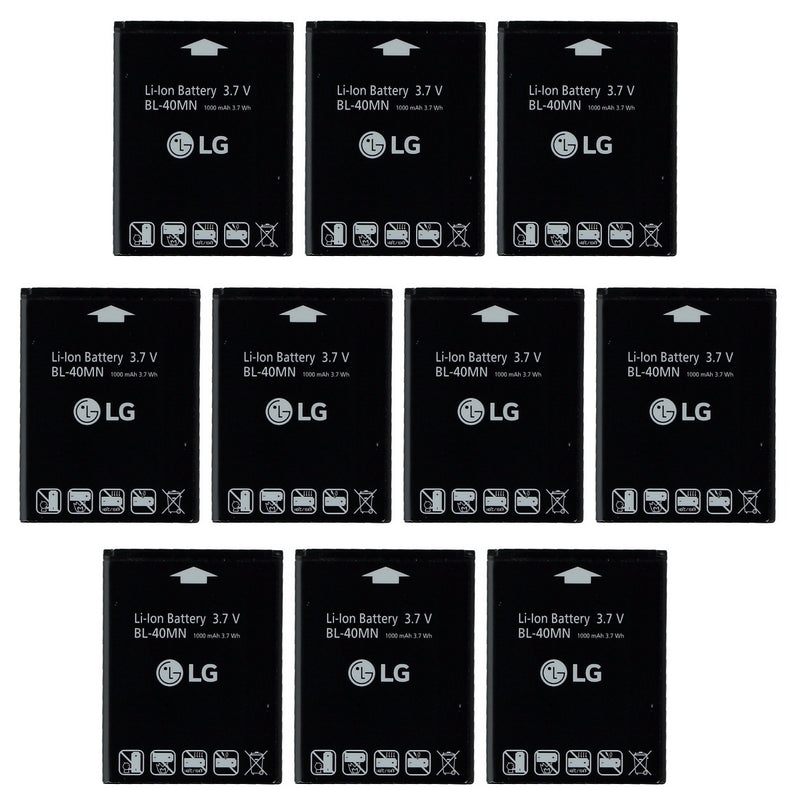 KIT 10x LG BL-40MN 1000 mAh Replacement Battery for Xpression C395/Freedom UN272 - LG - Simple Cell Shop, Free shipping from Maryland!
